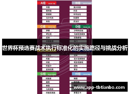 世界杯预选赛战术执行标准化的实施路径与挑战分析